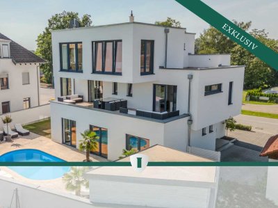 KENSINGTON - Exklusiv - Traumhafte Bauhausvilla, mit hochwertiger Austattung, Pool und Markenküche!