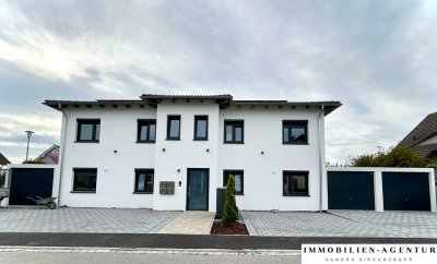 Neubau KfW40NH! Moderne 3-Zimmer-EG Wohnung mit Garten in ruhiger Lage in Schwandorf zu vermieten