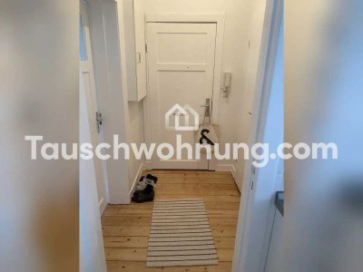 Tauschwohnung: Charmante Altbauwohnung mit zwei Balkonen und Billeblick