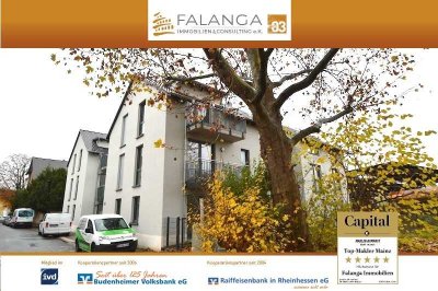 Falanga Immobilien -ENERGETISCHE TOP Neubauwhg. mit Balkon  & EXKLUSIVER Ausstattung in Bischofsheim