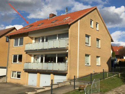 1-Zimmer-Dachgeschosswohnung in Göttingen OT Roringen