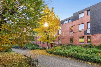 Nicht nur architektonisch ein echtes Highlight: helle Dachgeschoss-Wohnung mit 2 Balkonen