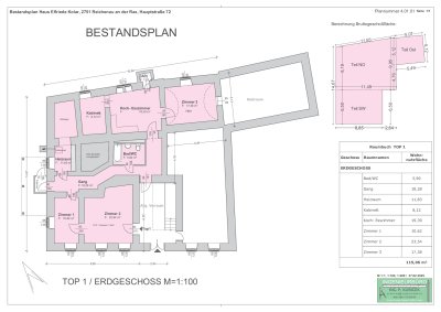 Wohnung mit Garten