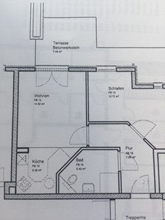 Ruhige 2 ZW, 52 qm in Oberrad Nähe Stadtwald