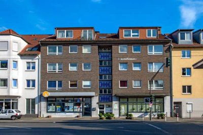 Individuallisten aufgepasst! Schöne Dachgeschosswohnung mit Südbalkon