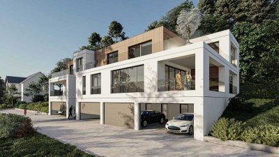 Neubau-Penthouse-Wohnung 
in modernster Hybrid-Bauweise mit phantastischem Blick aufs Bühlertal