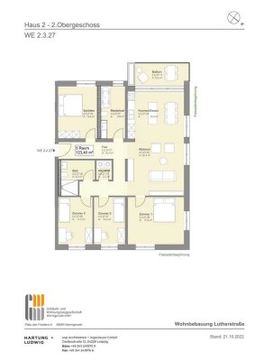 5 - Raum - Wohnung im Neubau Lutherstraße