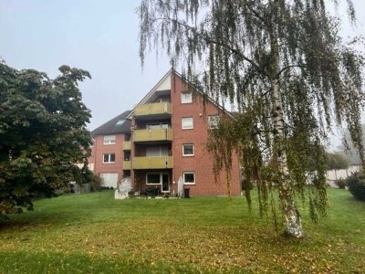 Schöne 3-Zimmer-Wohnung mit Balkon und Einzelgarage in Zeven!