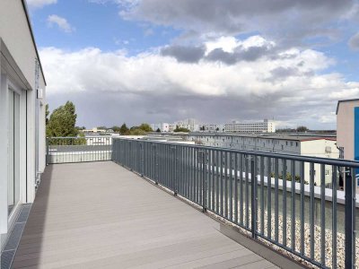 Sofort einziehen: Traumhaftes 4-Zimmer-Penthouse mit großer Terrasse * Nähe Orankesee