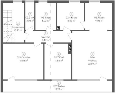 Renovierte helle 4-Zimmer-Wohnung mit Balkon in ruhiger Lage (EG)