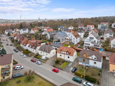 360°I Beliebte, ruhige Wohnlage: Charmante Doppelhaushälfte mit guter Infrastruktur in Ulm/Söflingen