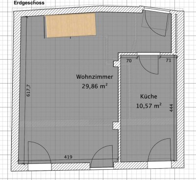 Erstbezug nach Sanierung: Attraktive 2-Zimmer-Maisonette-Wohnung mit geh. Innenausstattung