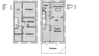 4-Zimmer Etagenwohnung mit Gartenanteil und Einbauküche