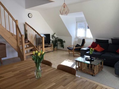 Schöne helle 3 Zimmer Maisonette-Wohnung zur Miete in Ammerndorf (Bayern)