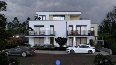 Erstbezug - Moderne 2-Zimmer-Wohnung mit Balkon und Parkplatz