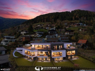 Neubauprojekt "Seeblick Residenz": 5 Luxuswohnungen mit traumhaftem Weitblick auf den Zeller See