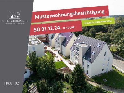 Ab sofort Bezugsfertig | 3-Zimmer Wohnung mit Balkon im 1. Obergeschoss | Süd-West | H4.01.02