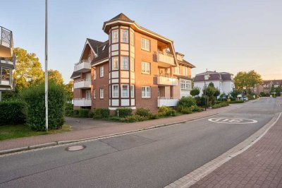 Scharbeutz, untere Seestraße -  komplett sanierte 3 Raum-Wohnung mit Terrasse und KFZ-Stellplatz