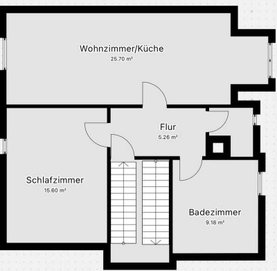 Erstbezug nach Sanierung: schöne 1,5-Zimmer-Wohnung mit EBK in Weil