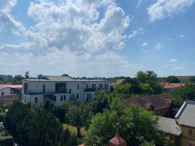 Zwei-Zimmer-Wohnung mit großem Balkon in der Teltower Altstadt - 360-Grad-Rundgang