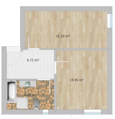 Souterrainwohnung mit großem Garten und Terrasse in ruhiger Lage