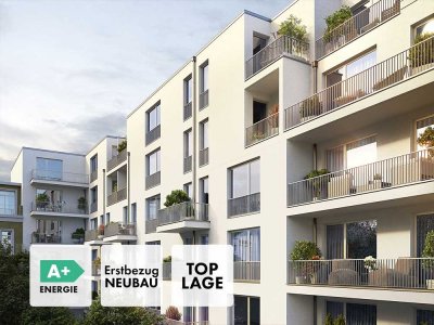 ** 2 Zimmer | NEUBAU | Dachgeschoss | große Loggia mit toller Aussicht über Leipzig | ab 04/25 **