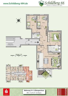 Schildberg 66 
Neubau von 17 Eigentumswohnungen