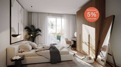 Vertriebsstart: 5% Preisvorteil*! 2-Zimmer-Wohnung mit Balkon in ruhiger Lage!