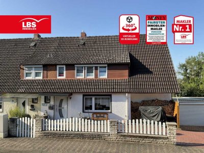 Gemütliche Doppelhaushälfte mit Garten und Fernblick vor den Toren Einbecks