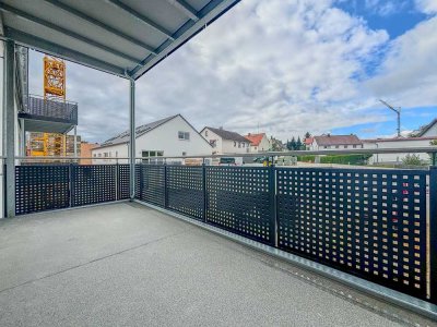 NEUBAU - Moderne 3 ZKB Etagenwohnung mit Balkon in Aichach zu vermieten!