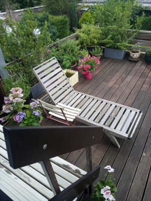 Charmante 1-Zimmer Terrassenwohnung