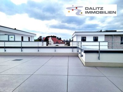 2-Zi-Neubau-Penthouse mit Dachterrasse in Rheinnähe