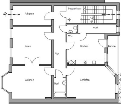 Großzügige Altbauwohnung in Herne-Mitte