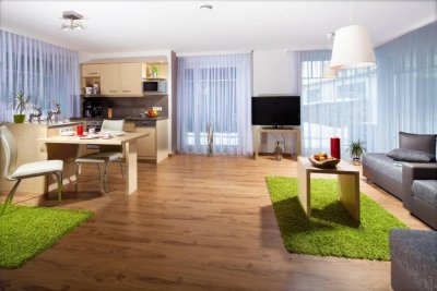 Apartment mit 1 Schlafzimmer im Erdgeschoß