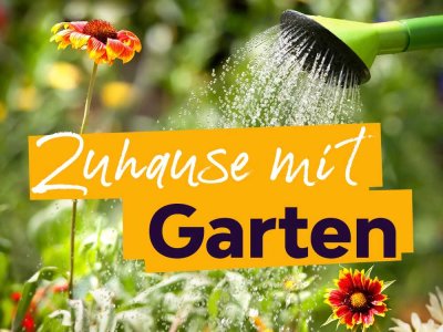 Natur pur! Wohnung mit eigenem Garten