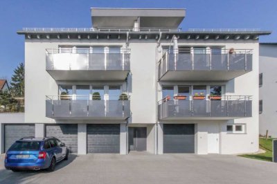 Moderne 3-Zimmer-Wohnung mit Balkon und Einzelgarage am Säer