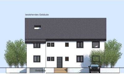 Energetisch sanierte 4,5-Zi.-OG - Wohnung mit großem Balkon