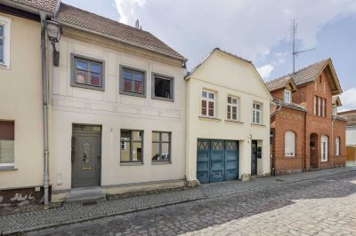 Hausensemble im Stadtzentrum von Treuenbrietzen