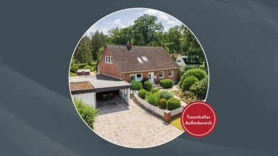 Einfamilienhaus 
mit Gartenparadies