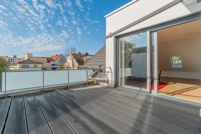 High-End Dachterrassenwohnung inkl. EBK in ruhiger Zentrumslage von Markt Schwaben