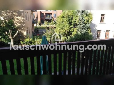 Tauschwohnung: wunderschöne 3Zimmer-Wohnungung mit SW-Balkon in Altlindenau