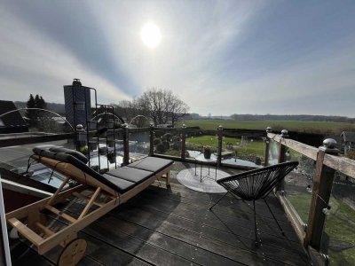 Gepflegtes Reihenmittelhaus mit Einliegerwohnung in Sackgassenlage am Feldrand in Altenholz