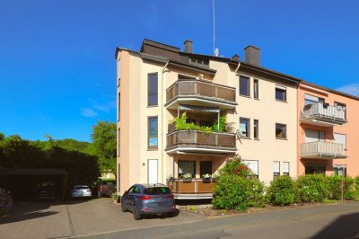 Großzügige 3 Zimmer Wohnung mit großem Balkon und Stellplatz in beliebter Lage von Oberlahnstein