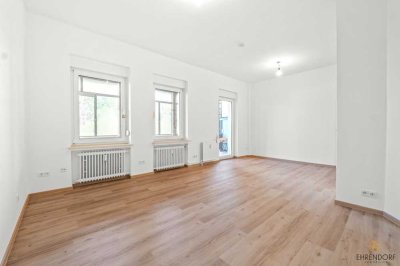 Modernisierte 3-Zimmer Wohnung mit Balkon in Stadtnähe (Gartenmitbenutzung)