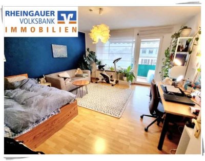 ** Geisenheim: Vermietete 2-Zimmer-Wohnung in zentraler Lage **