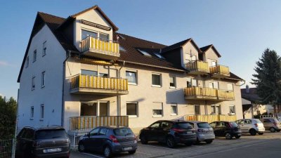 Gepflegte 3-Zimmer-Hochparterre-Wohnung mit Balkon und EBK in Birkenheide