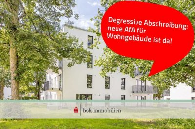 Vermietete 2-Zimmer-Neubauwohnung mit degressiver AfA