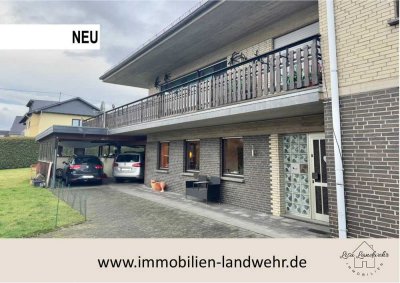 Großzügige 3-Zimmer-Wohnung mit Gartenoption und 2 Carportstellplätzen in 53567 Asb