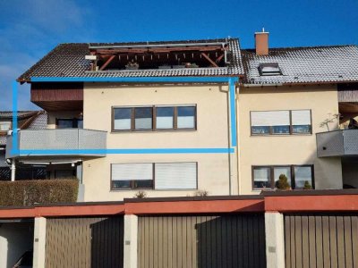 Die perfekte Wohnung über den Dächern von Oberrot mit XXL-Balkon, Garage und Carport