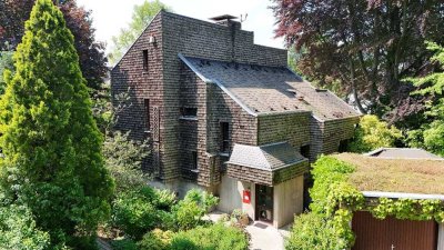 Die Lage zählt ! Großzügiges Architektenhaus im Grünen an den Rheinauen in Dormagen - Rheinfeld